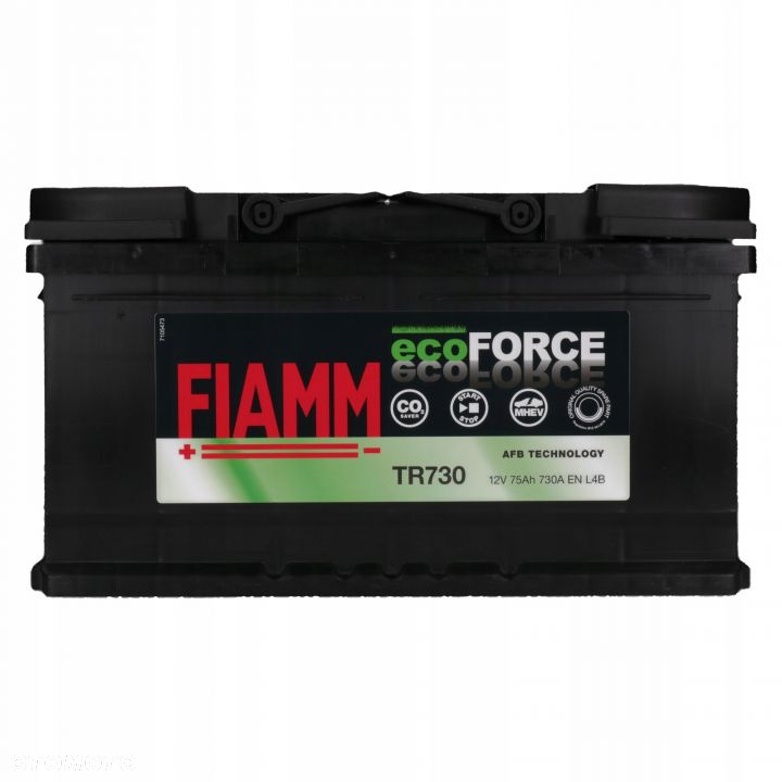 Akumulator Fiamm EcoForce AFB TR730 12V 75Ah 730A - 3