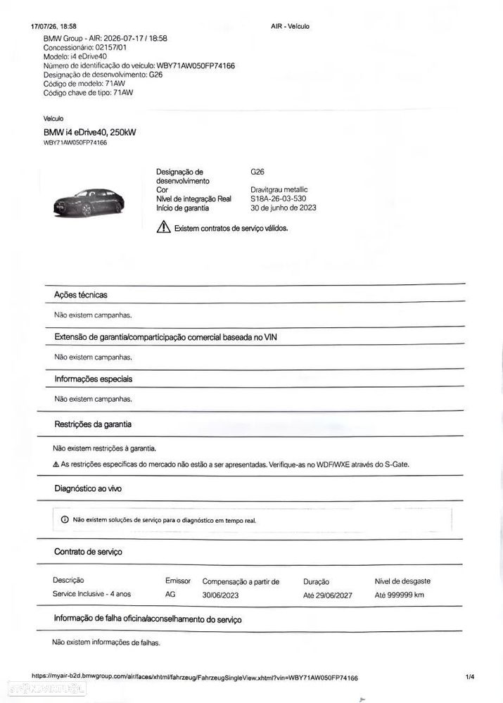 BMW i4 eDrive40 Pack Desportivo M - 55