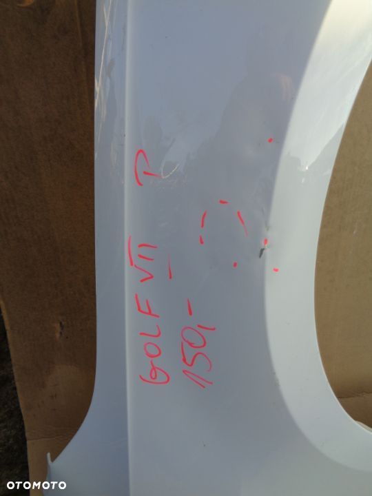 VW GOLF VII BŁOTNIK PRAWY PRZÓD - 2