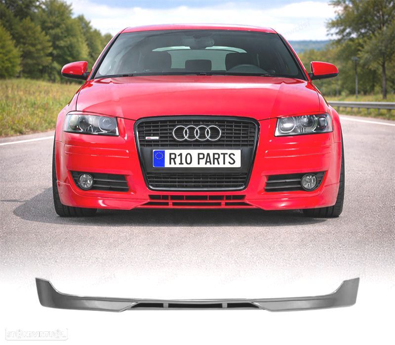 SPOILER FRONTAL AUDI A3 8P FACELIFT 06-08 - 1
