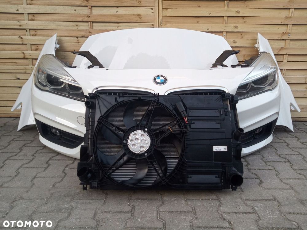 BMW F45 F46 MASKA ZDERZAK LAMPY BŁOTNIKI CHŁODNICE - 4