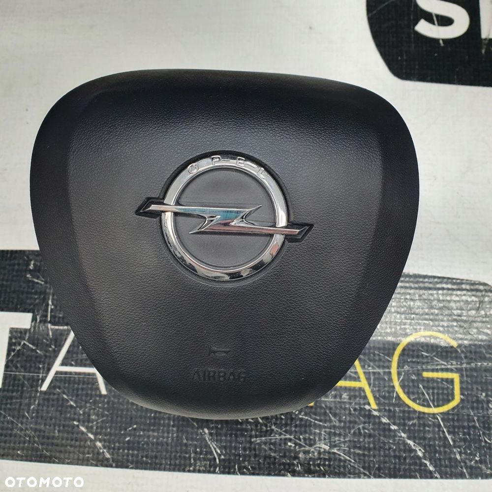OPEL CORSA E DESKA ROZDZIELCZA KONSOLA KOKPIT PULPIT PODUSZKI AIRBAG AIR BAG NAPINACZE KIT SET - 6