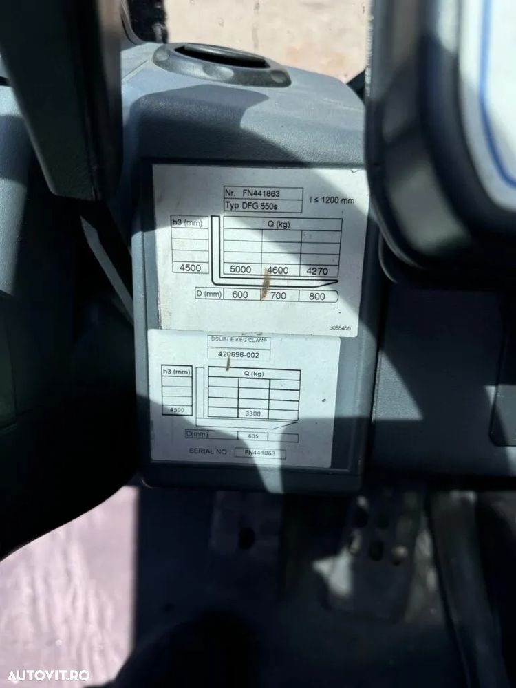 Jungheinrich DFG 550S, CATARG DUPLEX - 3