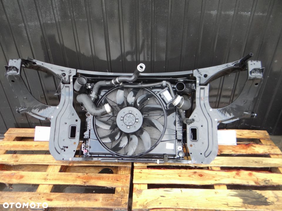Mercedes ML W164 3.0 V6 CDI Pas przedni komplet Chłodnice Wentylator - 7