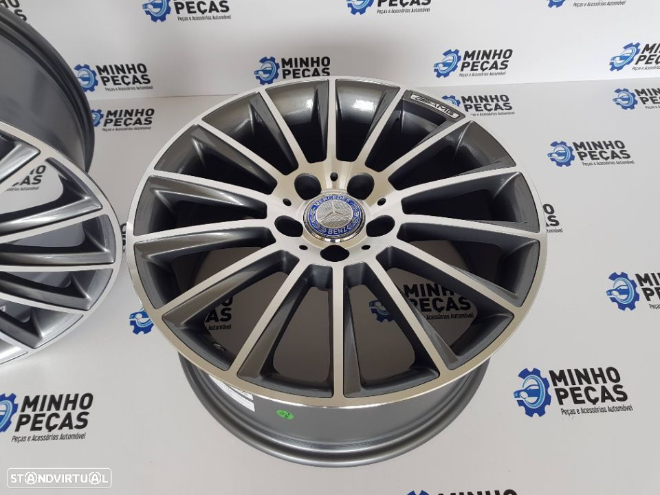 Jantes Mercedes (C63) AMG Turbine em 17 - 7