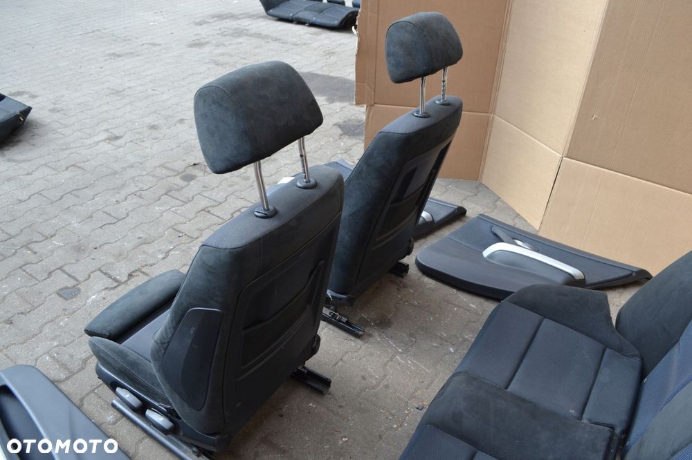 BMW E90 FOTELE KANAPA OPARCIE BOCZKI ALCANTARA SPORTSIZE MPAKIET KOMPLET - 11