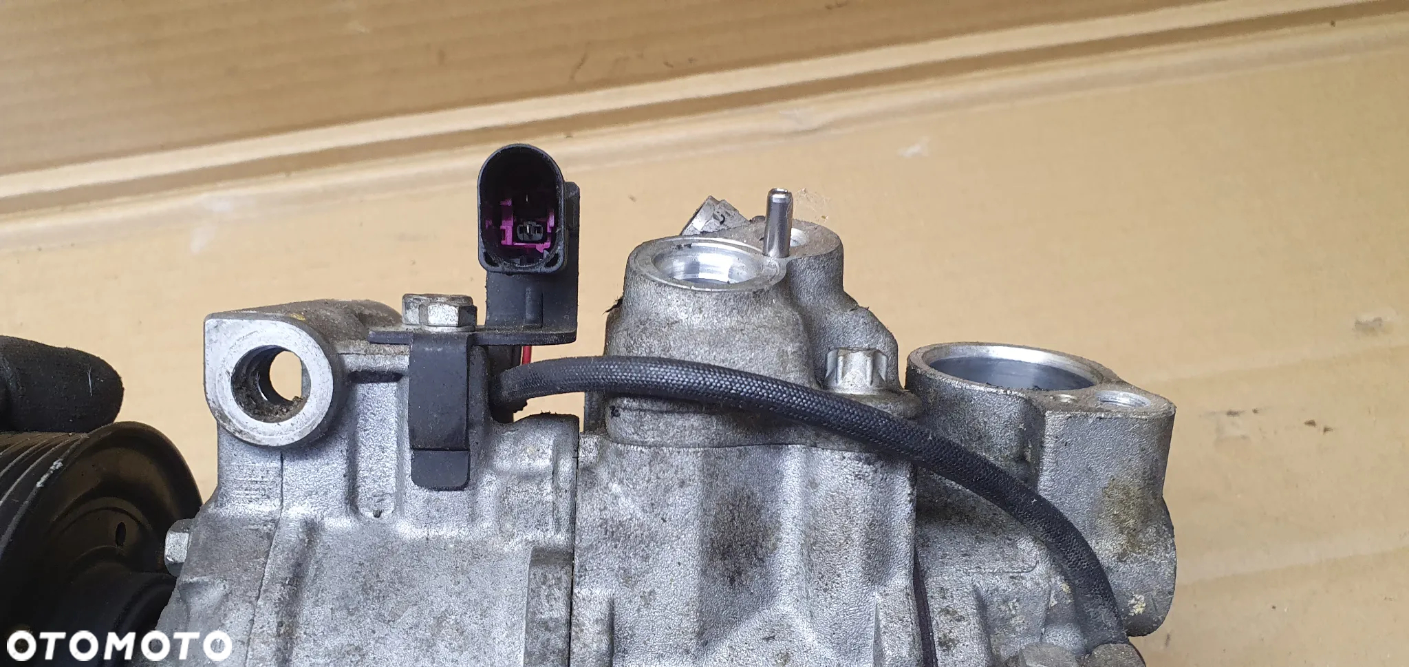 Sprężarka klimatyzacji pompa klimy Audi A4 B6 8E0260805G - 5