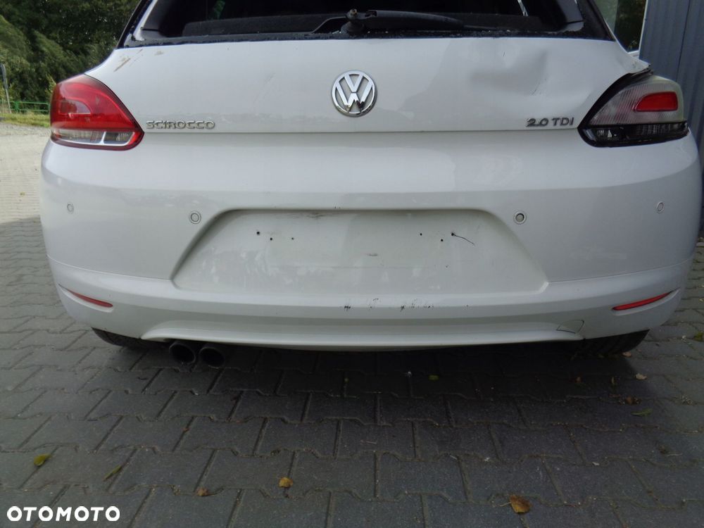 vw scirocco zderzak zderzak tył kompletny pdc 08-14r - 9