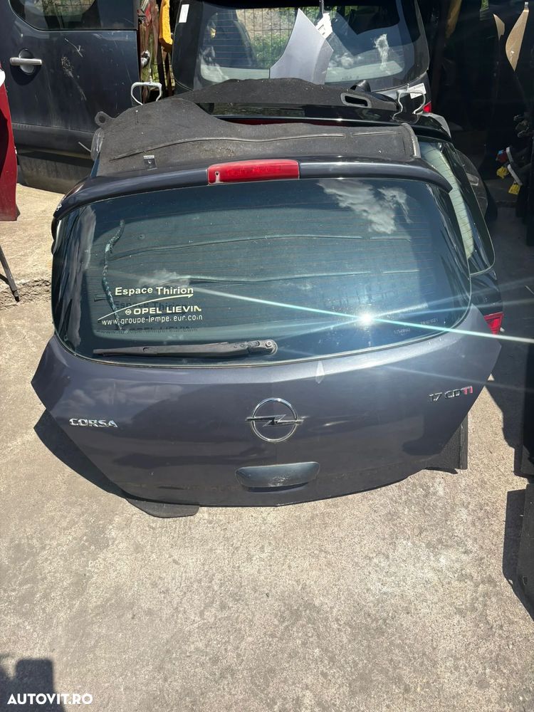Vand haion Opel Corsa D 2006-2014 gri inchis - 1