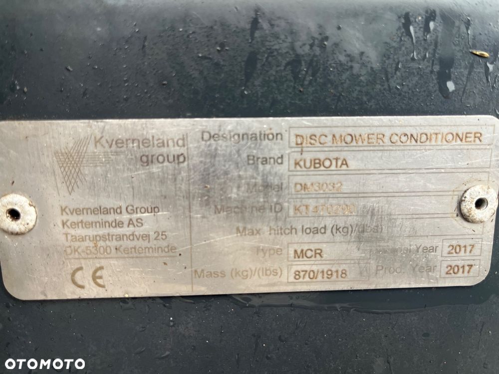 Kverneland Kubota - 6