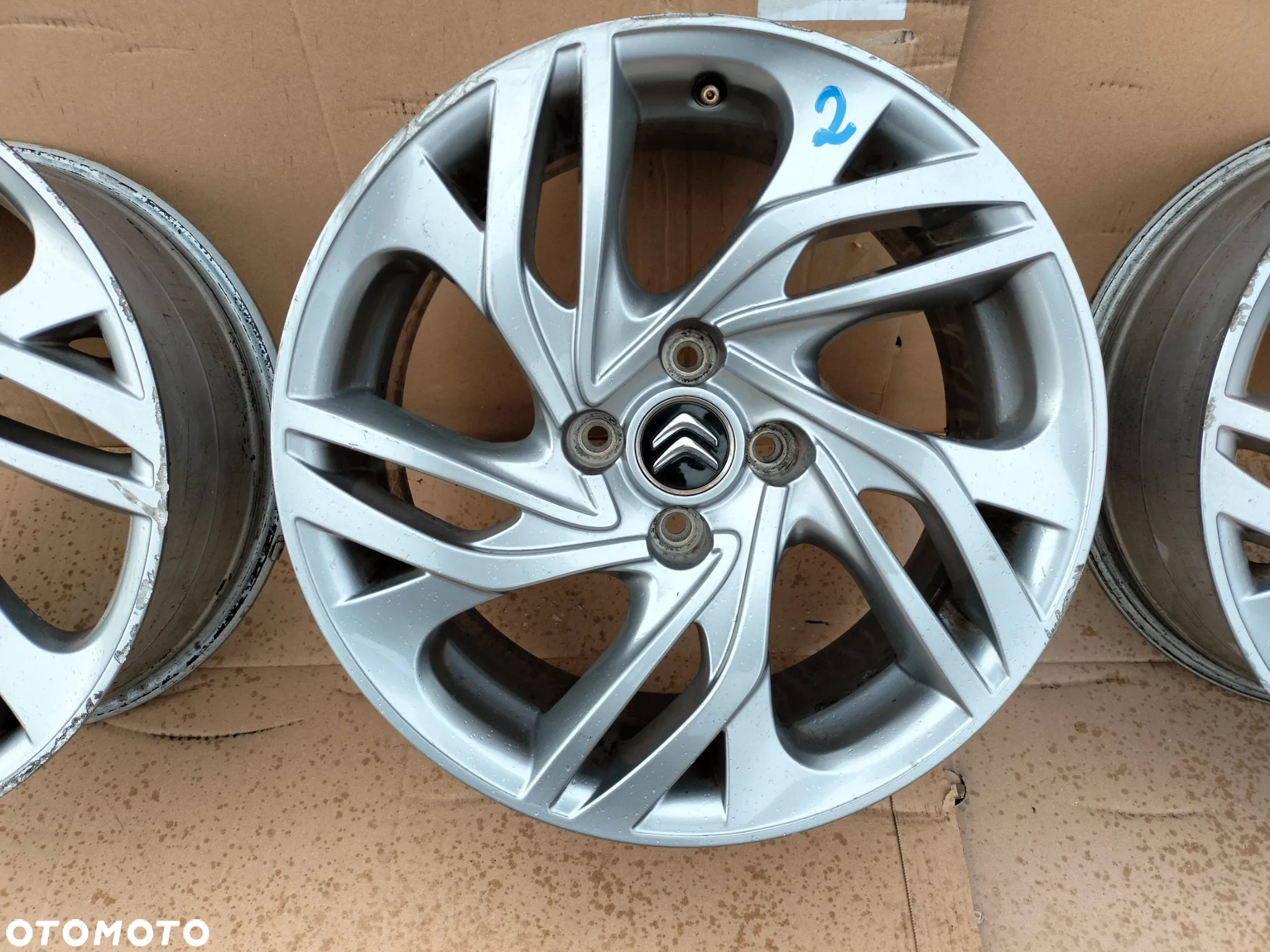 CITROEN C4 II B7 DS4 DS5 17 4X108 FELGA ALUMINIOWA 17 9887802677 - 4