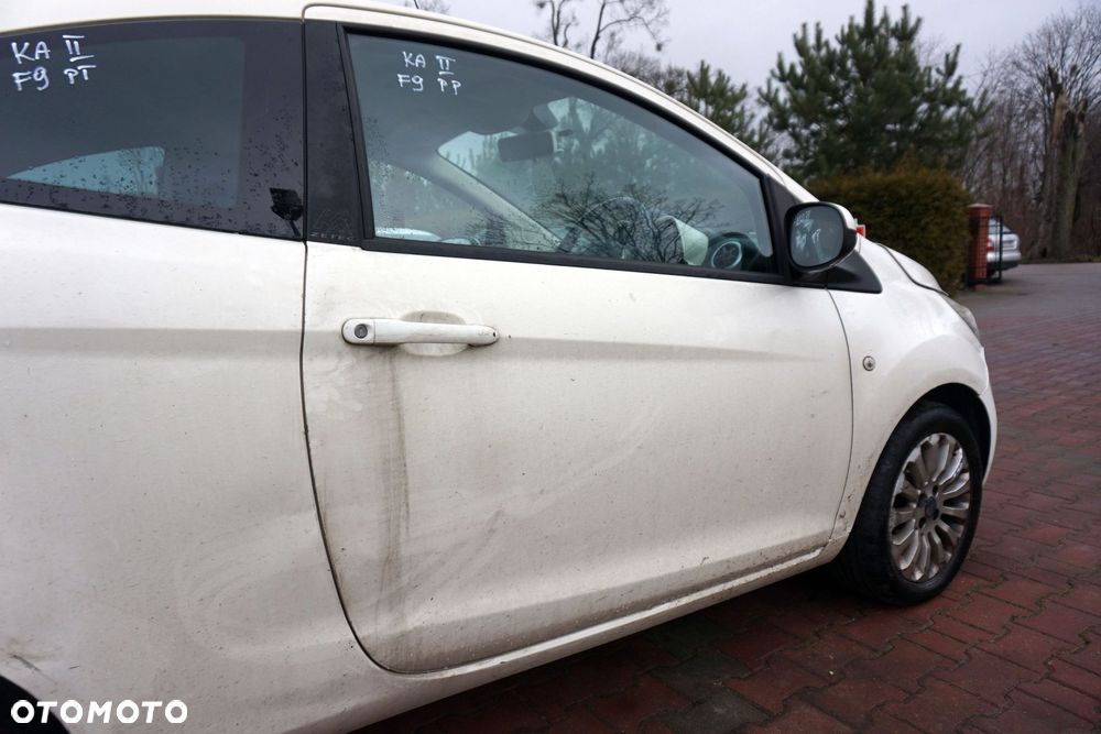 DRZWI PRZEDNIE PRAWE KA II RU8 F9  BIAŁY FORD 2008-2016 - 3