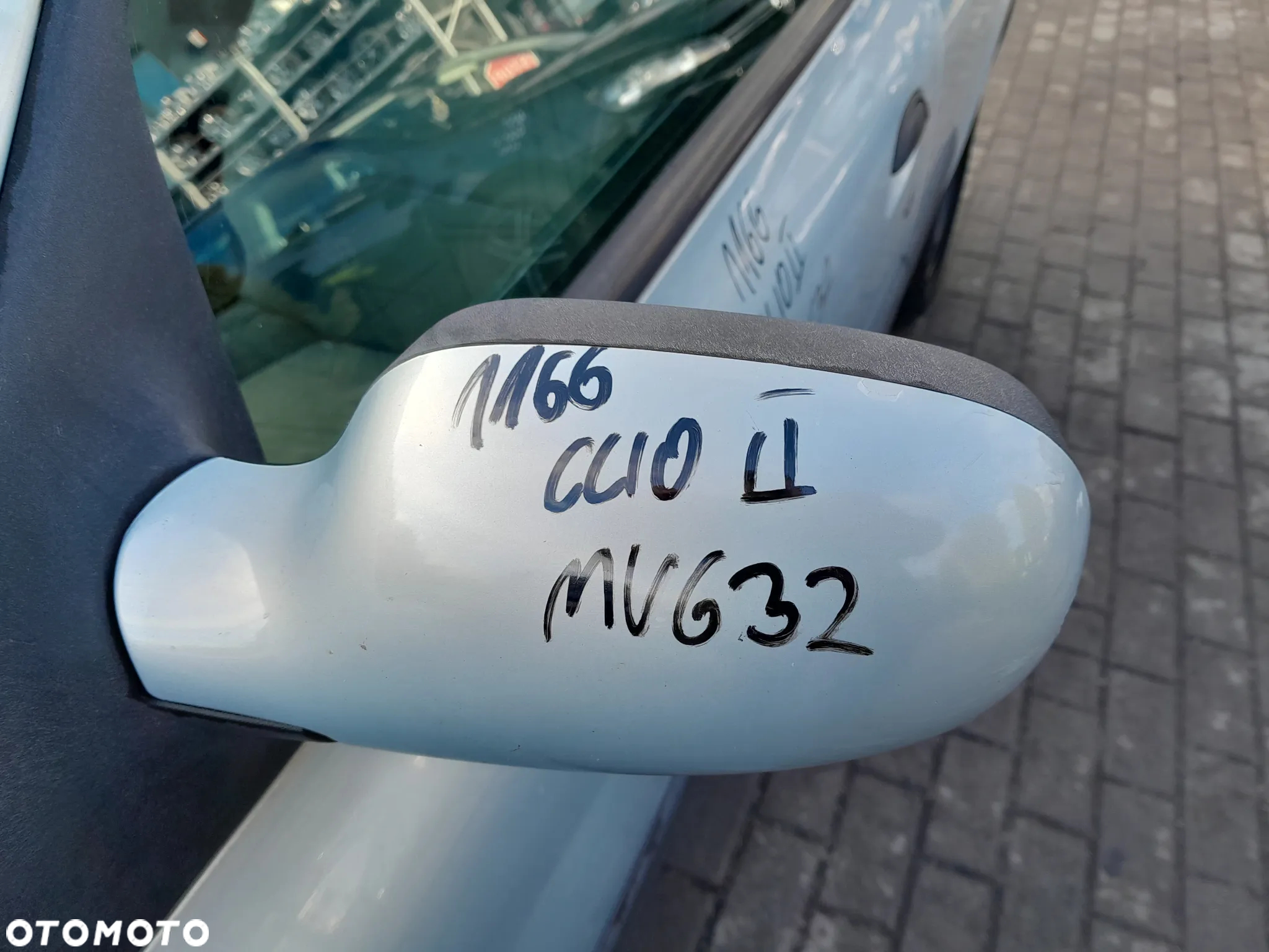 RENAULT CLIO II LUSTERKO LEWE PRZEDNIE LEWY PRZÓD KOLOR: MV632 - 2