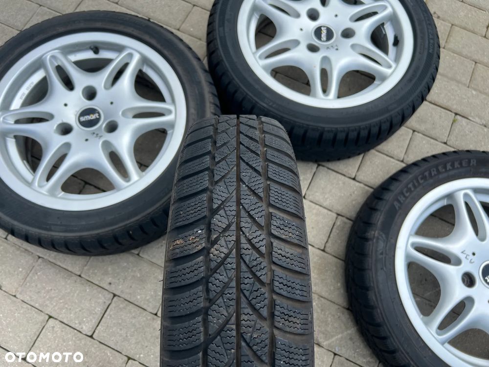 ALUFELGI SMART 5.5Jx15 4Jx15 ET1 ET27 3x112 + OPONY 2021 2022 WS ZIMA - 2