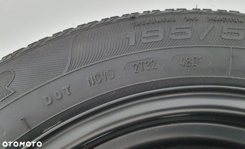 KOŁO ZAPASOWE DOJAZDOWE 185/65/15 8MM 4X114.3 6J ET44 MITSUBISHI SPACE STAR - 7