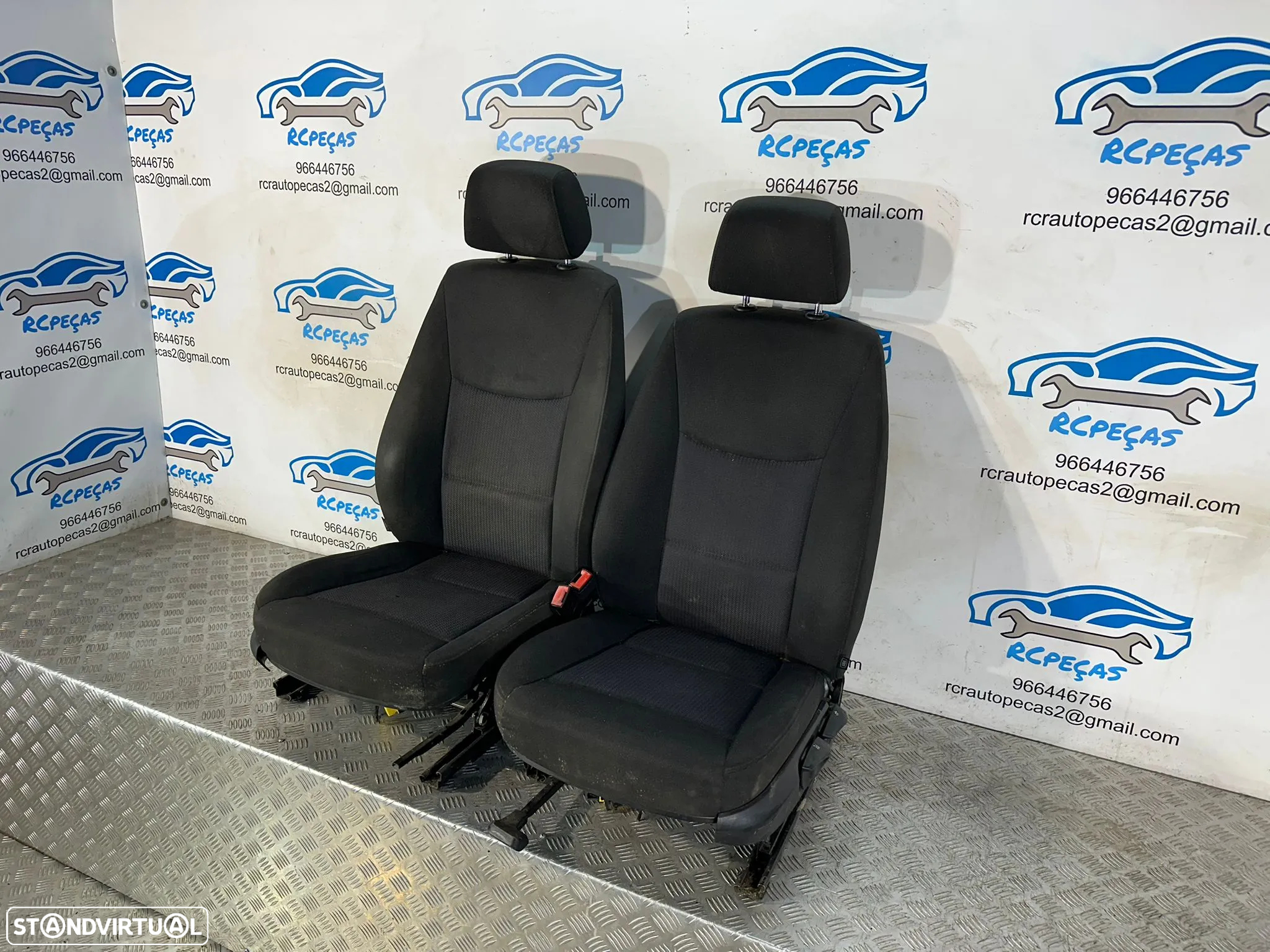 Conjunto Bancos Frente Frontal Tras Traseiros BMW Serie 3 E90 Sedan 2005 - 2011 - 9
