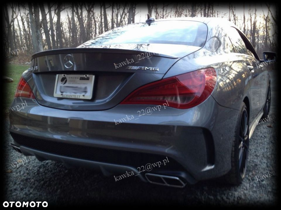 MERCEDES CLA C117 SPOILER LOTKA NA KLAPĘ PODKŁAD! - 6