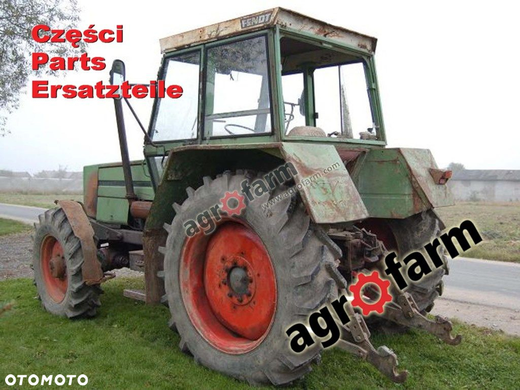 Fendt 611 części, silnik, skrzynia biegów, most - 2