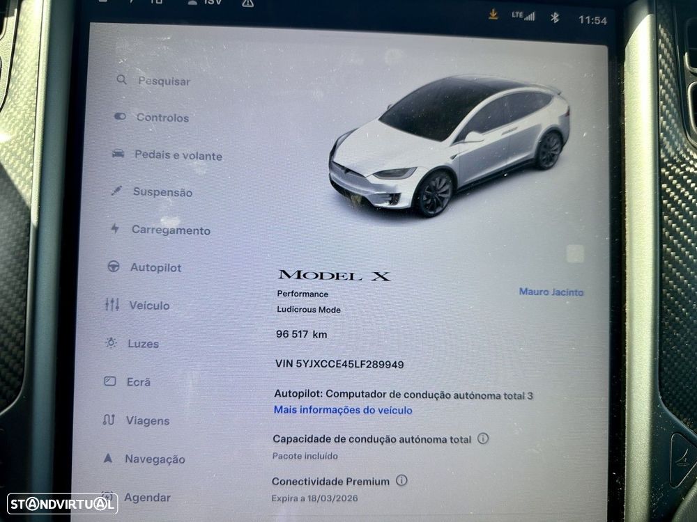 Tesla Model X 100 kWh Performance Ludicrous AWD - 15