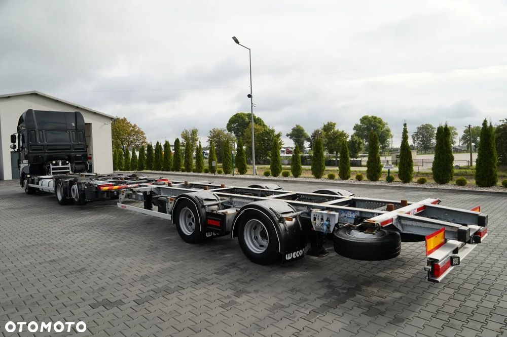 DAF XF 480 / BDF / 6X2 / ZESTAW TANDEM / SSC / KLIMATYZACJA POSTOJOWA / OŚ PODNOSZONA / WECON / PO KONTRAKCIE SERWISOWYM - 4