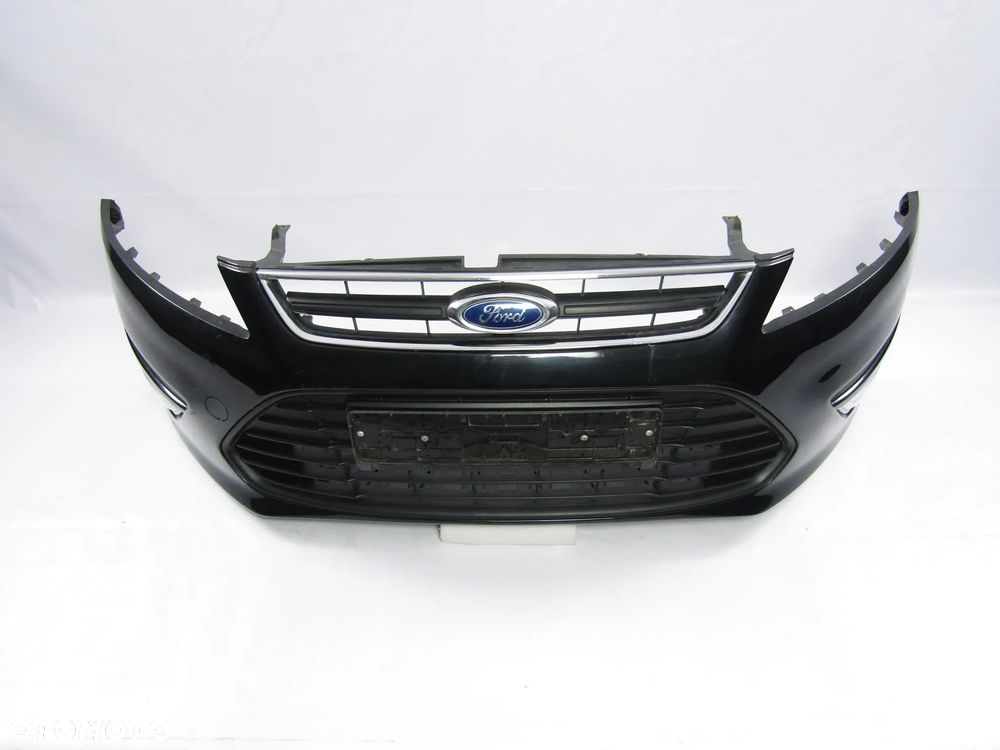 Zderzak przedni Ford Mondeo MK4 10 - 15 Bez otworów Lakier Panther Black - 6