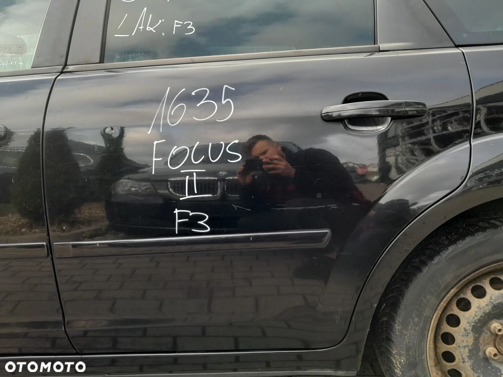 FORD FOCUS MK2 DRZWI LEWE TYLNE LEWY TYŁ KOLOR: F3 - 1