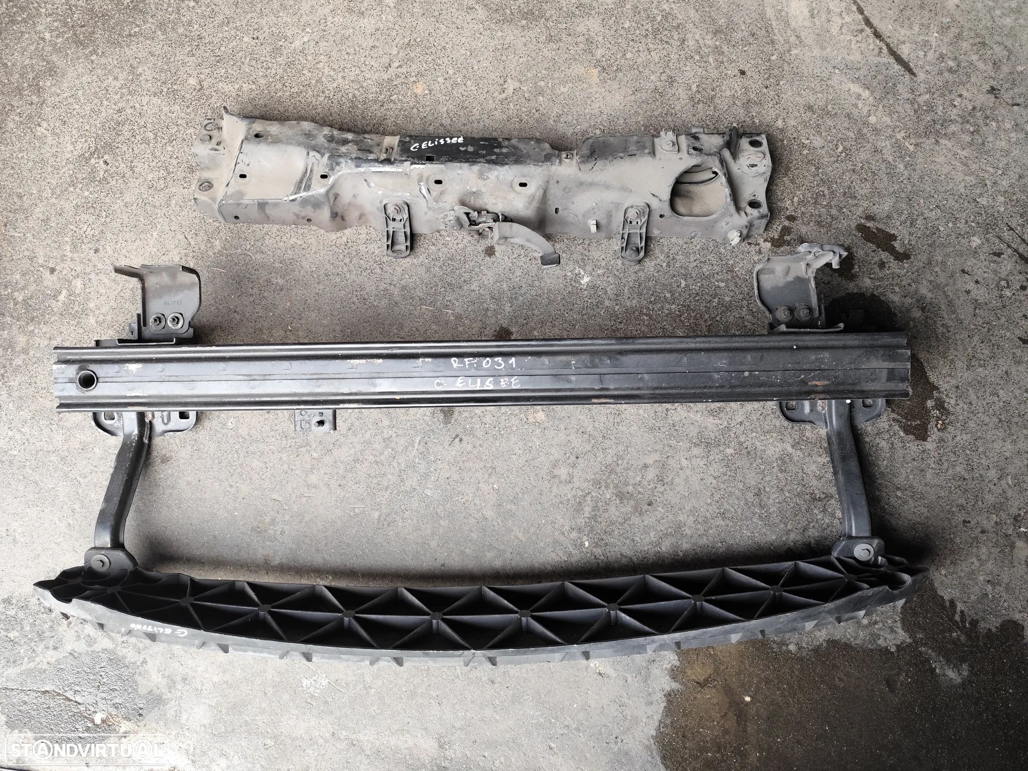 CITROEN C-ELYSEE REFORÇO PARA CHOQUES TRAVESSA SUPERIOR - RF031 - 1