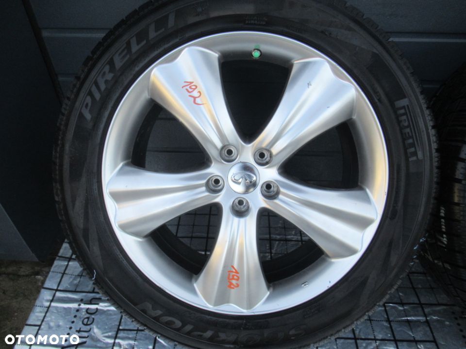 FELGI ALUMINIOWE INFINITI 20x8J ET50 5x114,3 OPONY ZIMA 265/50 R20 - 18