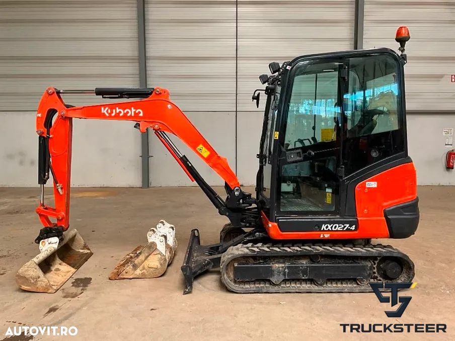 Kubota KX 027-4 | JoyStick | Lama Nivelatoare - 3
