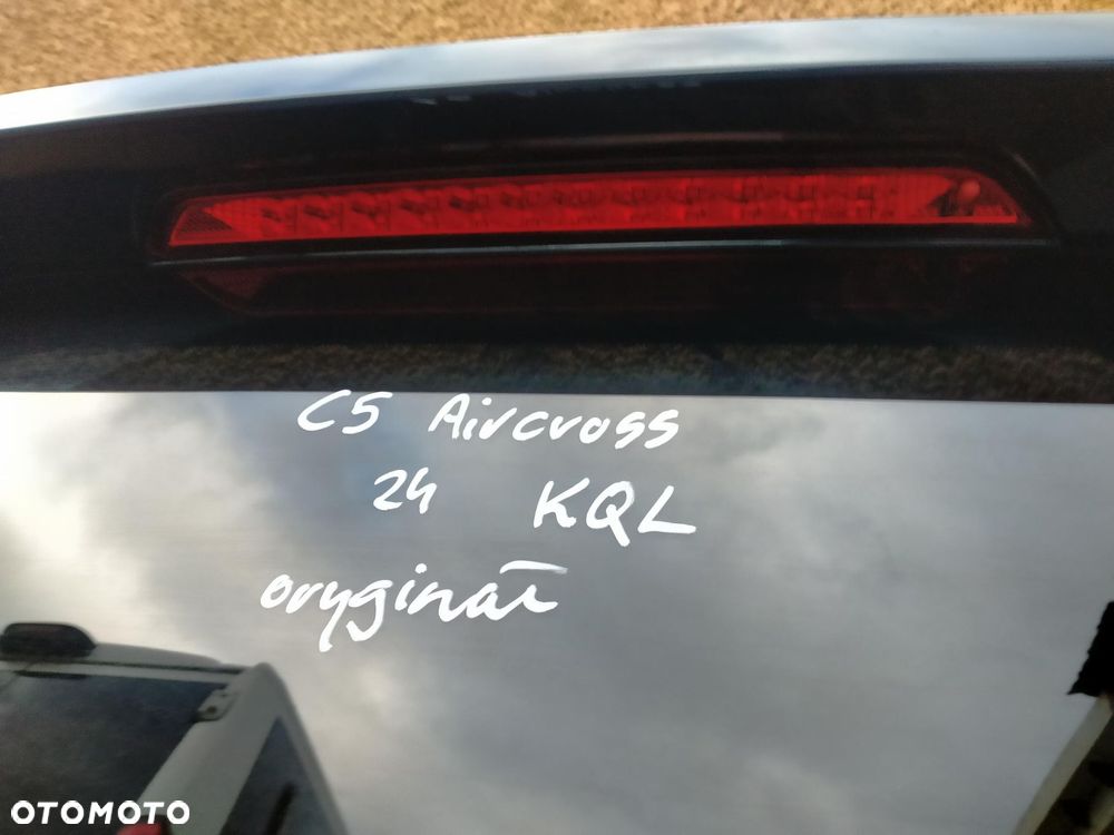 CITROEN C5 AIRCROSS KQL KLAPA BAGAŻNIKA TYLNA TYŁ - 2