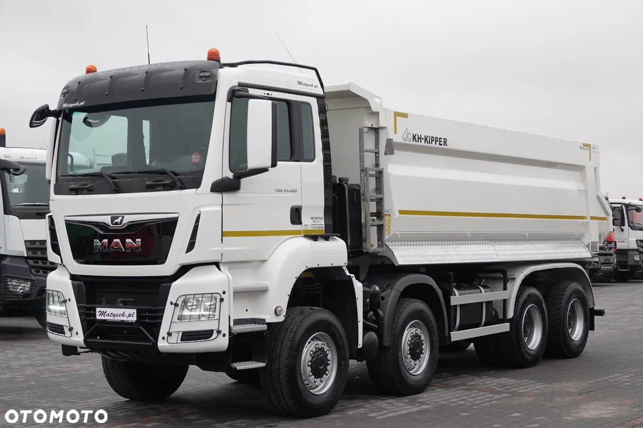 MAN TGS 41.460 / 8x8 / WYWROTKA TYLNOZSYP / MANUAL / KH-KIPPER / EURO 6 / 2019 ROK / PO KONTRAKCIE SERWISOWYM - 5