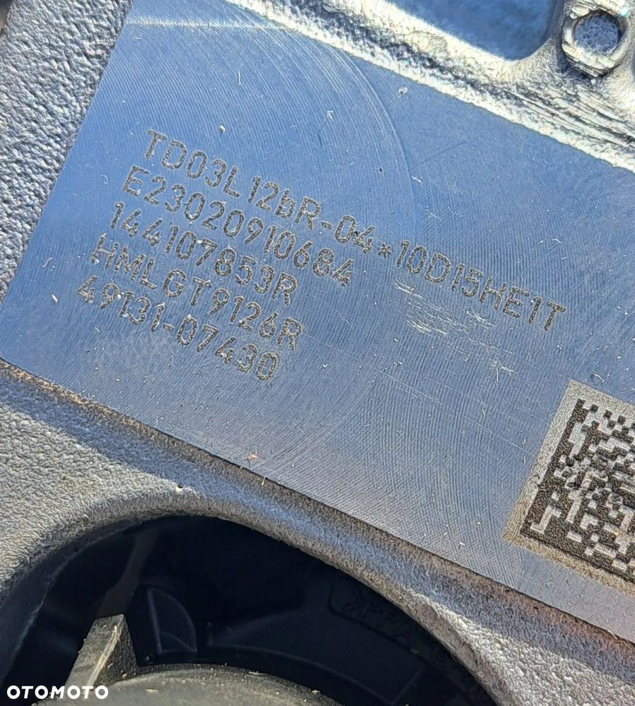 Turbosprężarka turbina Fiat Talento Nissan NV300 Opel Vivaro B Renault Trafic III 2.0 EcoJet dCi M9R 710 71798789 144107853R 0071798789 49131-07430 Turbo Turbolader Turbocharger - 6