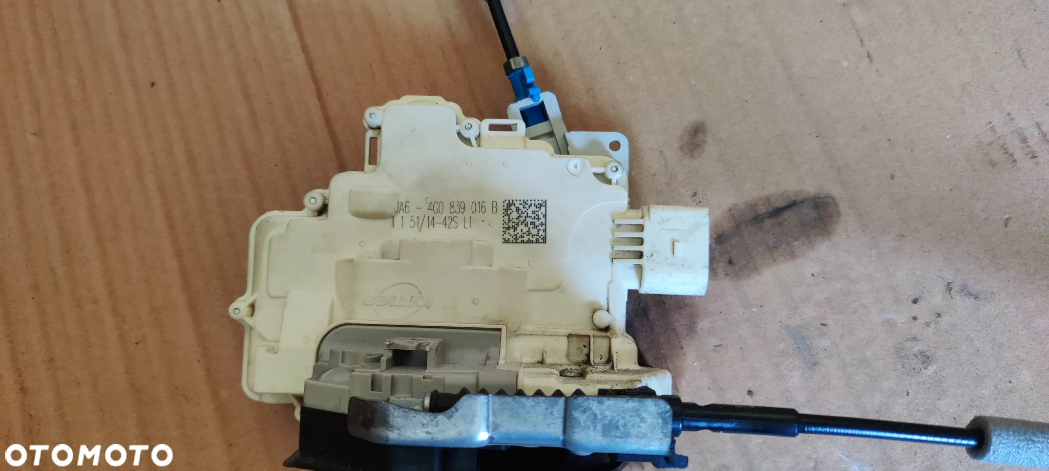 ZAMEK DRZWI PRAWY TYŁ, AUDI A3 8V A6 A7 C7 4G0839016 B - 2