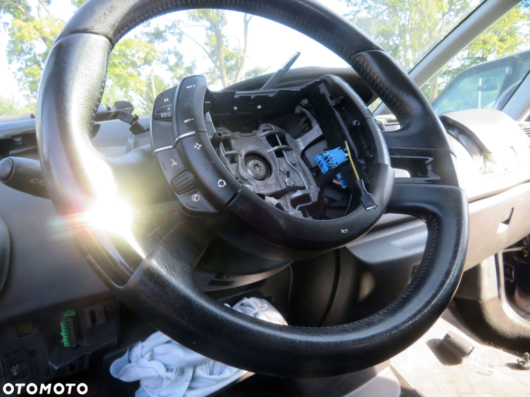 KIEROWNICA SKÓRZANA SKÓRA C4 PICASSO I  CITROEN 2006-2010 - 3
