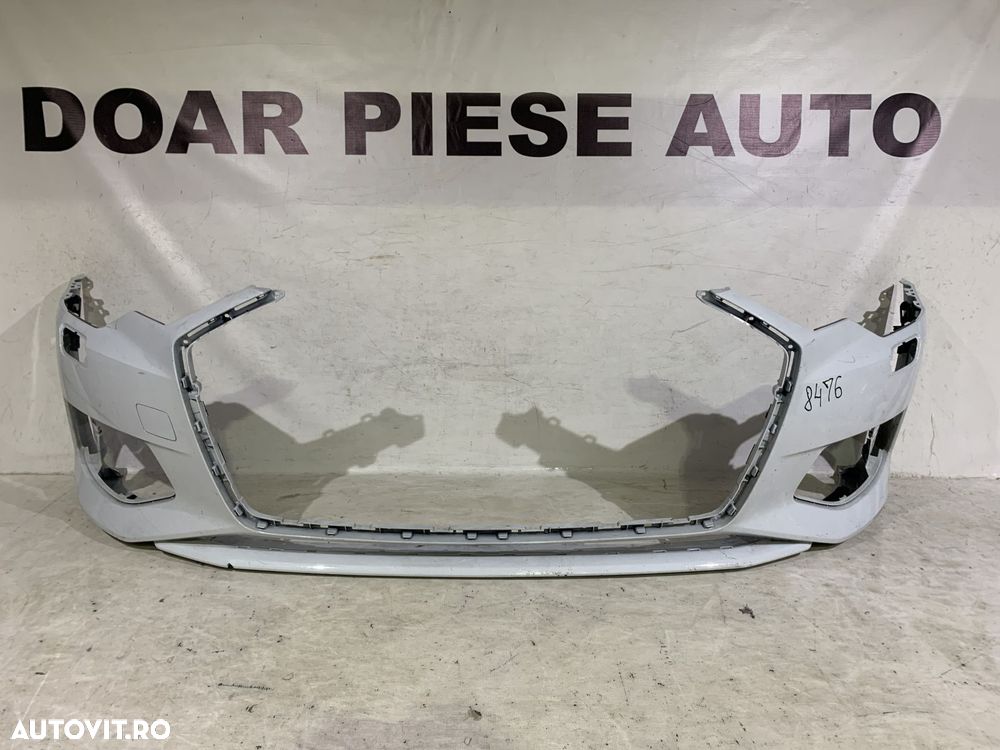 Bara fata Audi A6, C8, 2018, 2019, 2020, 2021, 2022, 2023, cod origine OE 4K0807437, cu gauri pentru spalatori faruri si senzori de parcare (6). - 1