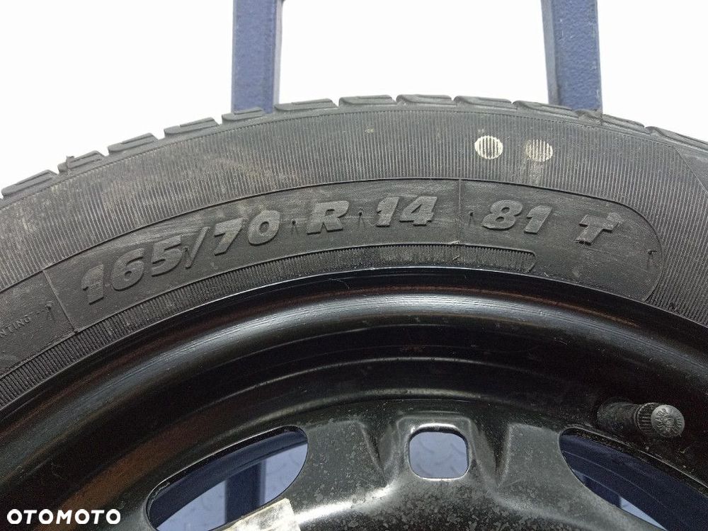 SKODA FABIA KOŁO DOJAZDOWE 4x100 5Jx14 ET35 600601027R - 4