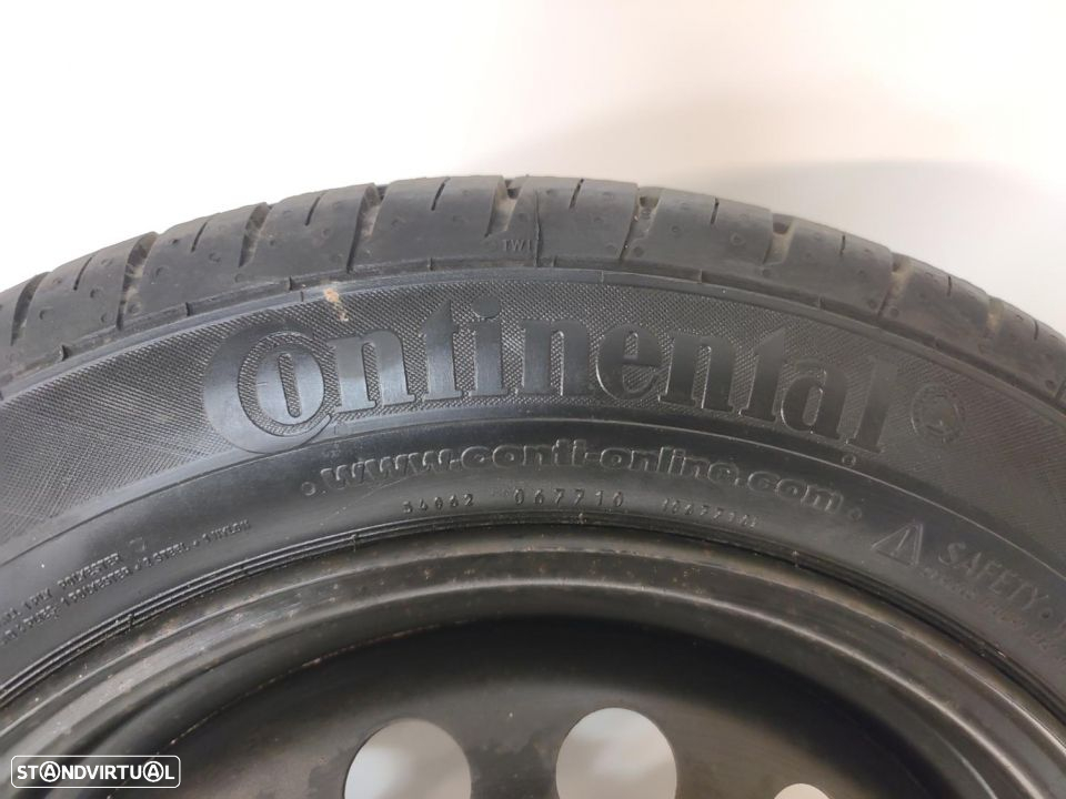 Roda Jante com pneu Suplente Renault  185-60-R15 - 3