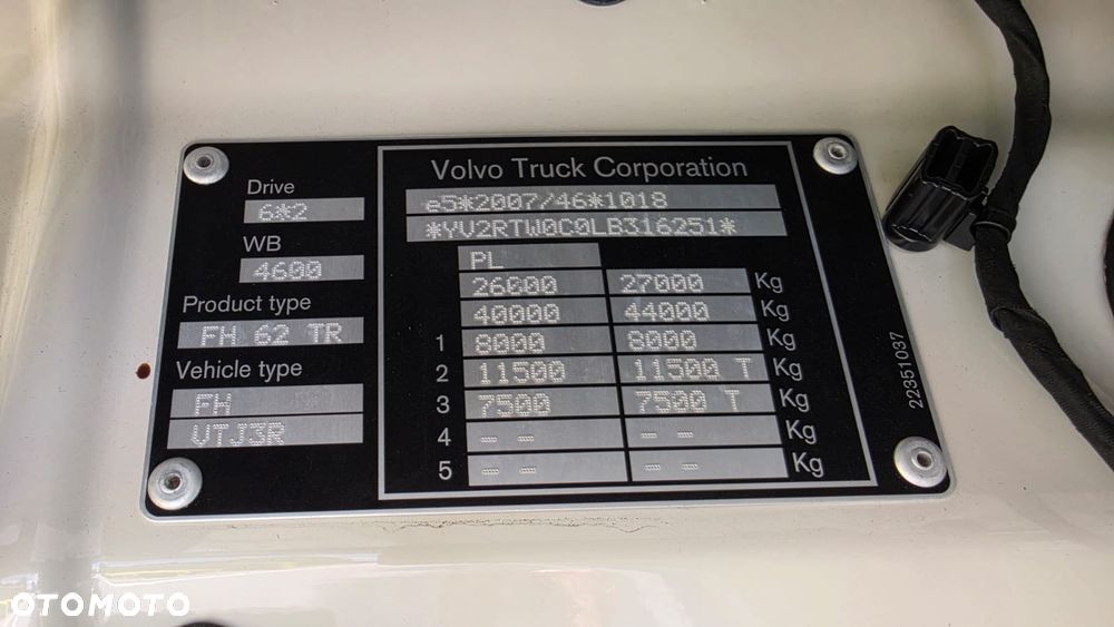 Volvo VOLVO///FH///420///2020///EURO 6///HAKOWIEC///MEILLER///RS 21///XENONY///WYŚWIETLACZ OBCIĄŻENIA///STAN BARDZO DOBRY - 36