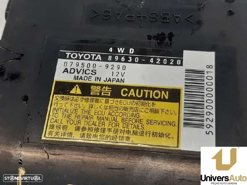 MODULO ELECTRONICO TOYOTA RAV 4 III 2007 -8963042020 - 1