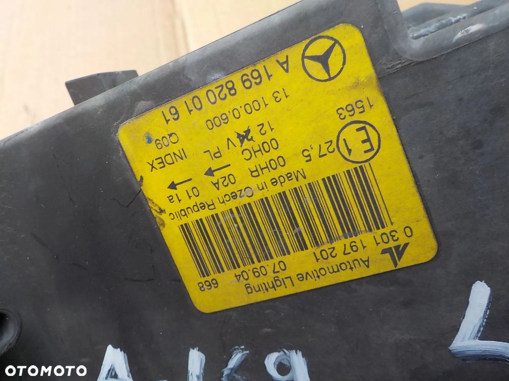 lampa lewy przód mercedes w169 A1698200161 EUROPA - 3
