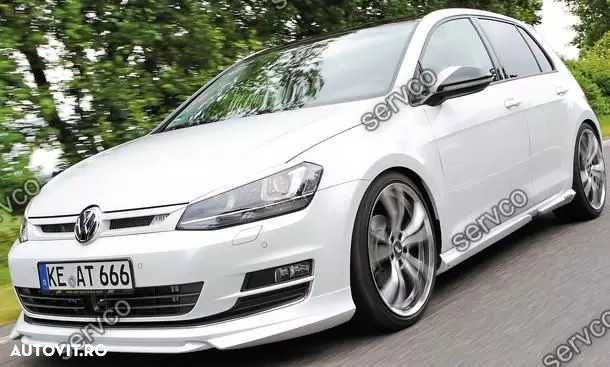 Prelungire spoiler tuning sport bara fata VW Golf 7 Mk7 ABT 2012-2016 ver2 - 10