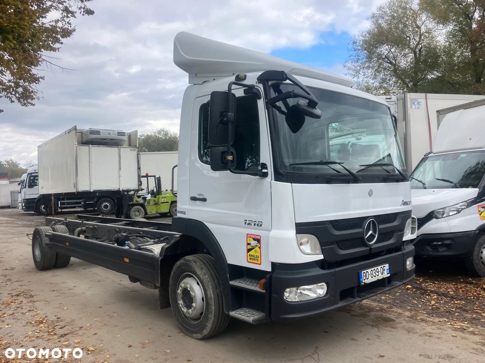 Mercedes-Benz Mercedes Atego 1218 Rama do zabudowy kiper beczka hakowiec laweta - 2