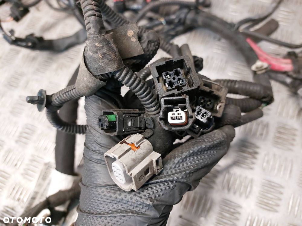 WIĄZKA OKABLOWANIE SILNIKA RENAULT MEGANE III 1.5 DCI 240110137R - 9