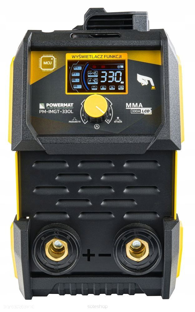 SPAWARKA INWERTOROWA INWERTEROWA LCD MMA PULSE TIG-LIFT 330A IGBT 6,7 kVA - 4