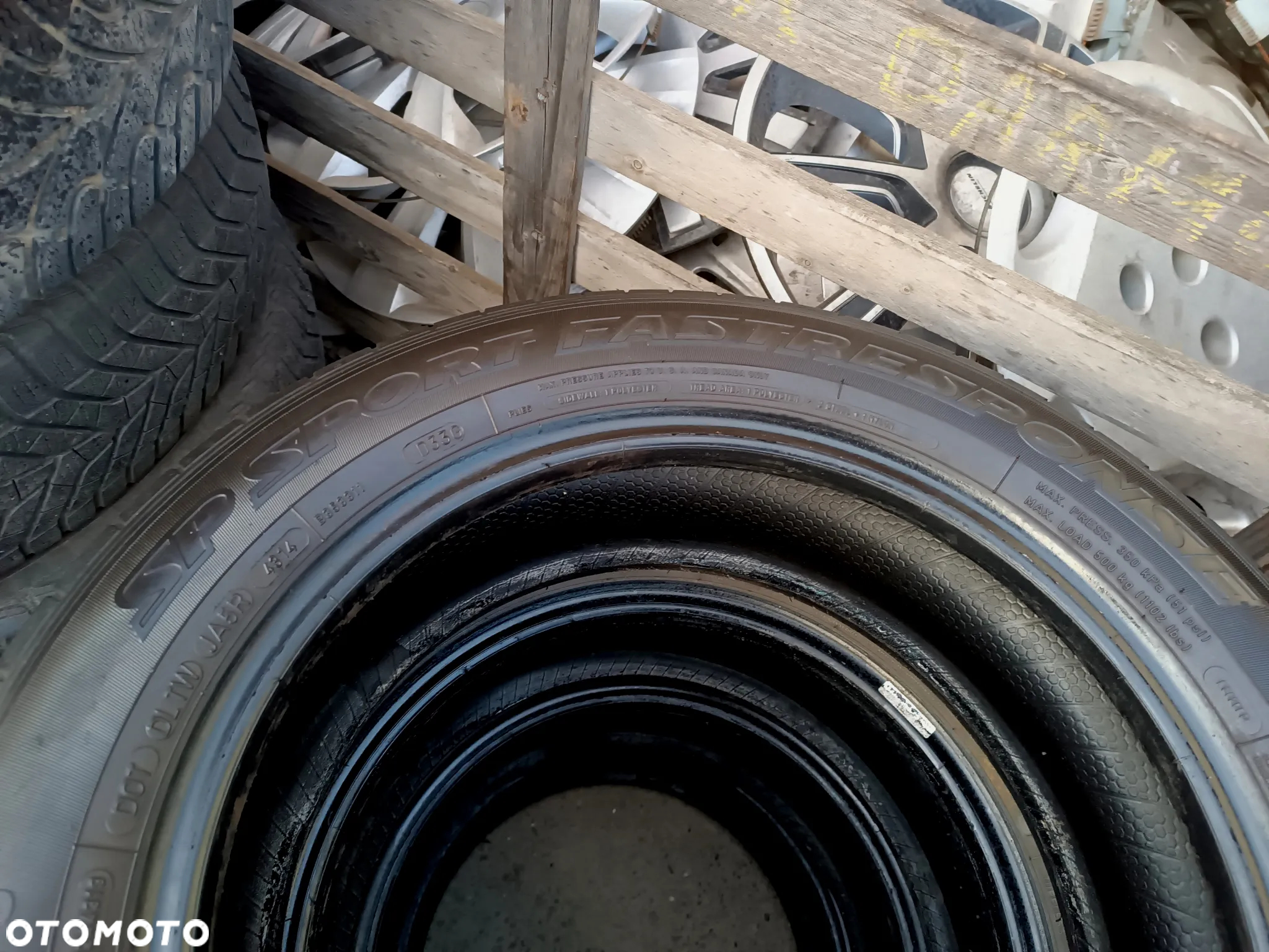 175/65R15 Opony Letnie Lato DUNLOP SP SPORT FASTRESPONSE 5,5mm Legnica ALU-RAD jak 185/60 - 8