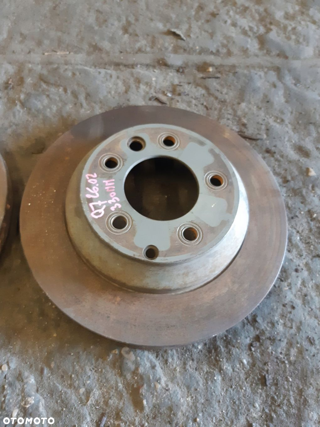 AUDI Q7 4L TARCZE HAMULCOWE PRZÓD 330MM KOMPLET - 7