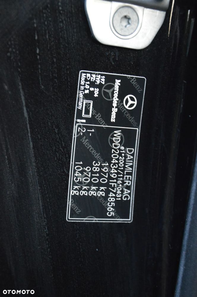 Mercedes-Benz Klasa C 180 BlueEFFICIENCY - 20