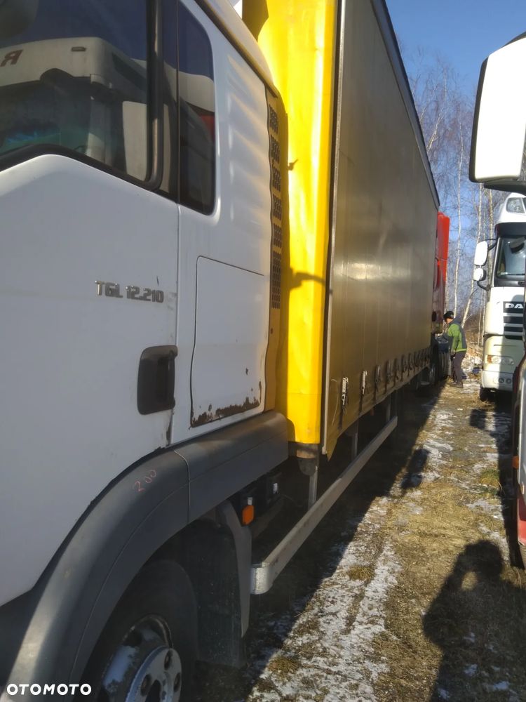 Man, Mercedes, IVECO skrzynia plandeka żółta - 2