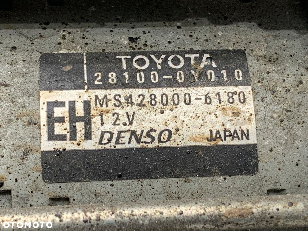 ROZRUSZNIK  TOYOTA YARIS (_P9_) 2005 - 2014 1.33 VVT-i (NSP90_) 74 kW [100 KM] benzyna 2008 - 2011 - 4