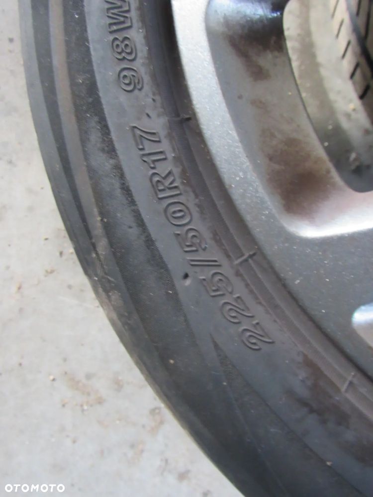mercedes klasac w205  r17 komplet felg - 9